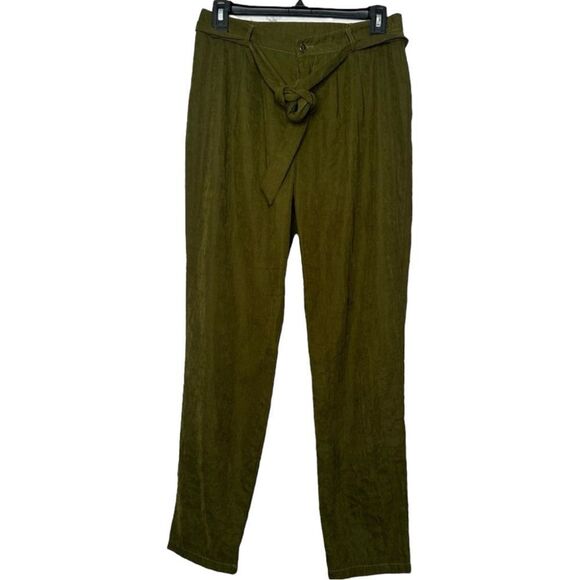 🔸BUNDLE ONLY🔸|EUC| SADIE & SAGE High Rise Tie Waist Paper Bag Pants - Picture 1 of 6